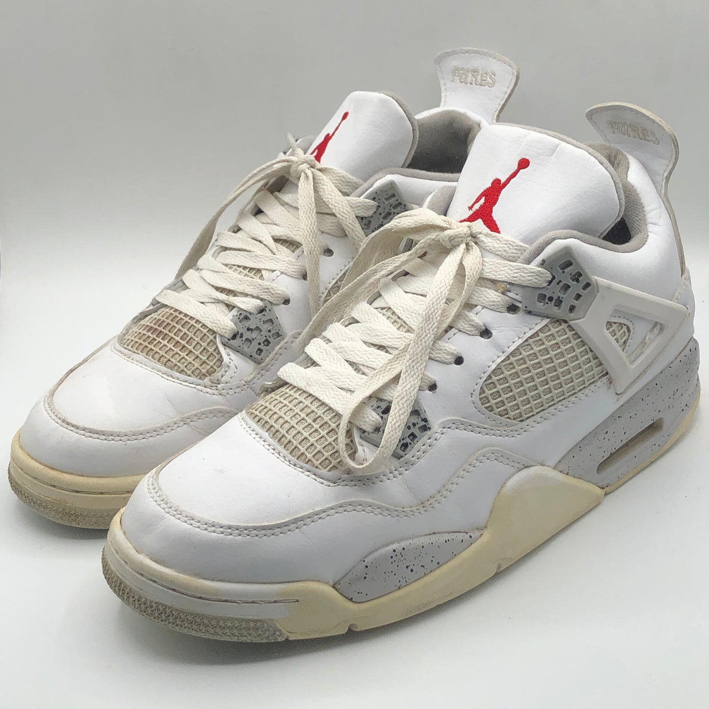 EUR SIZE 43 | Jordan 4 Retro Mid White Shoes